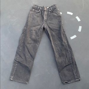 Vintage black orange tab Levi’s 550